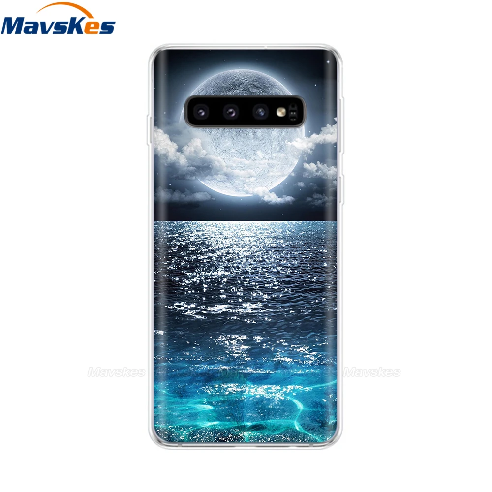For Samsung Galaxy S10 Case S10Plus Case Silicone TPU Cover Phone S10 E Case For Samsung S10 Plus G975F S 10 SM-G973F Case Coque