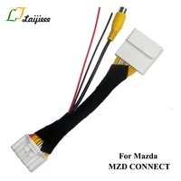 28pin connection cable for mazda 2 3 6 cx 5 demio axela roadster mx 5 miata for fiat 124 spider reversing camera to oem monitor