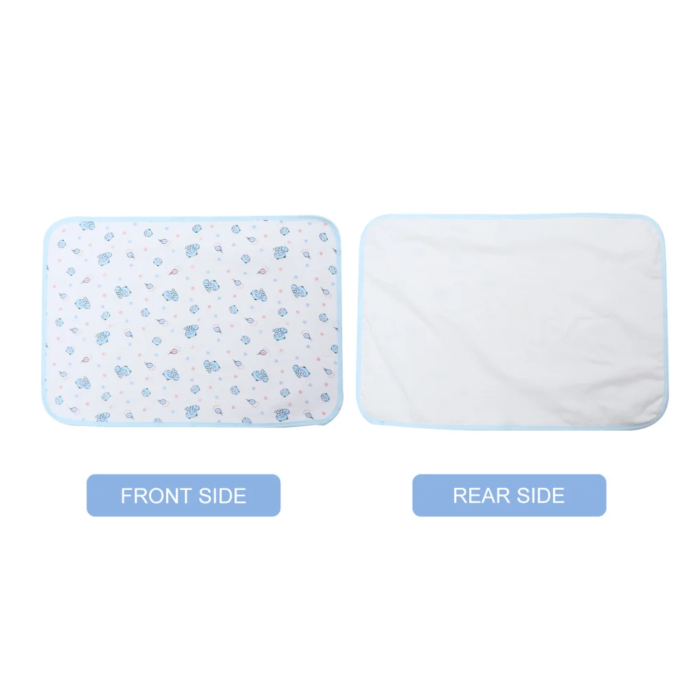 

1pc Reusable Diaper Changing Pad Double Side Printing Diaper Changing Cushion