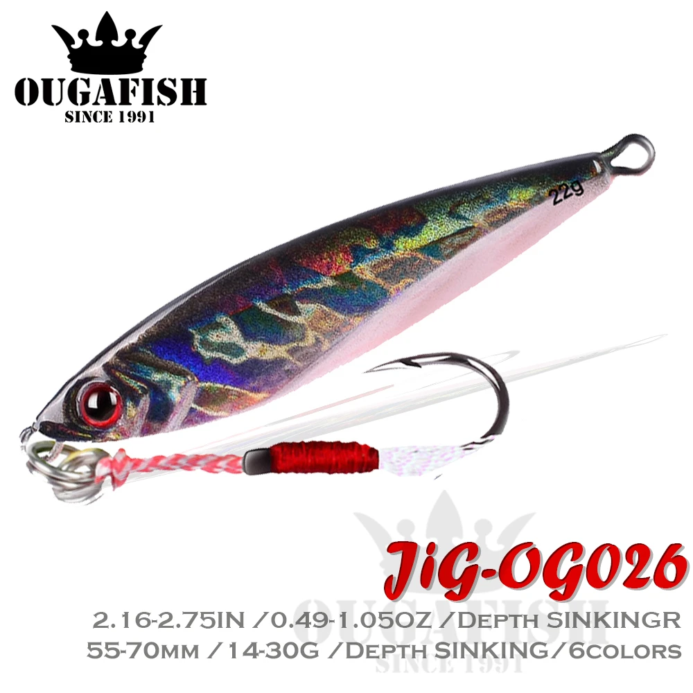 

2020 Jig Fishing Lure Weights 7-30g Metal Fishing Bait Holographic Saltwater Lures Articulos De Pesca Isca Artificial Fake Fish