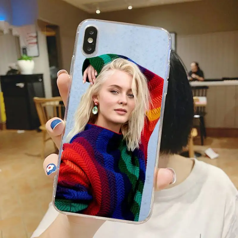

Zara Maria Larsson Swedish singer Phone Case Transparent for iPhone 6 7 8 11 12 s mini pro X XS XR MAX Plus