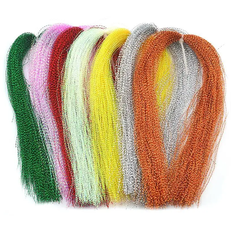 

Набор из 100 цветных хрустальных линий для наживки, красочные аксессуары для рыбалки, красочные рыболовные лески, лески для крючка, шелковые ...