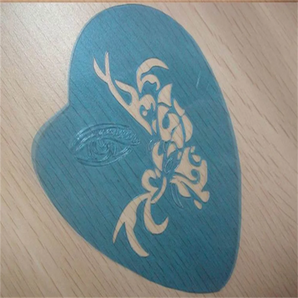 7 шт./компл. трафарет под краску для лица многоразовые шаблоны глаз разные дизайн