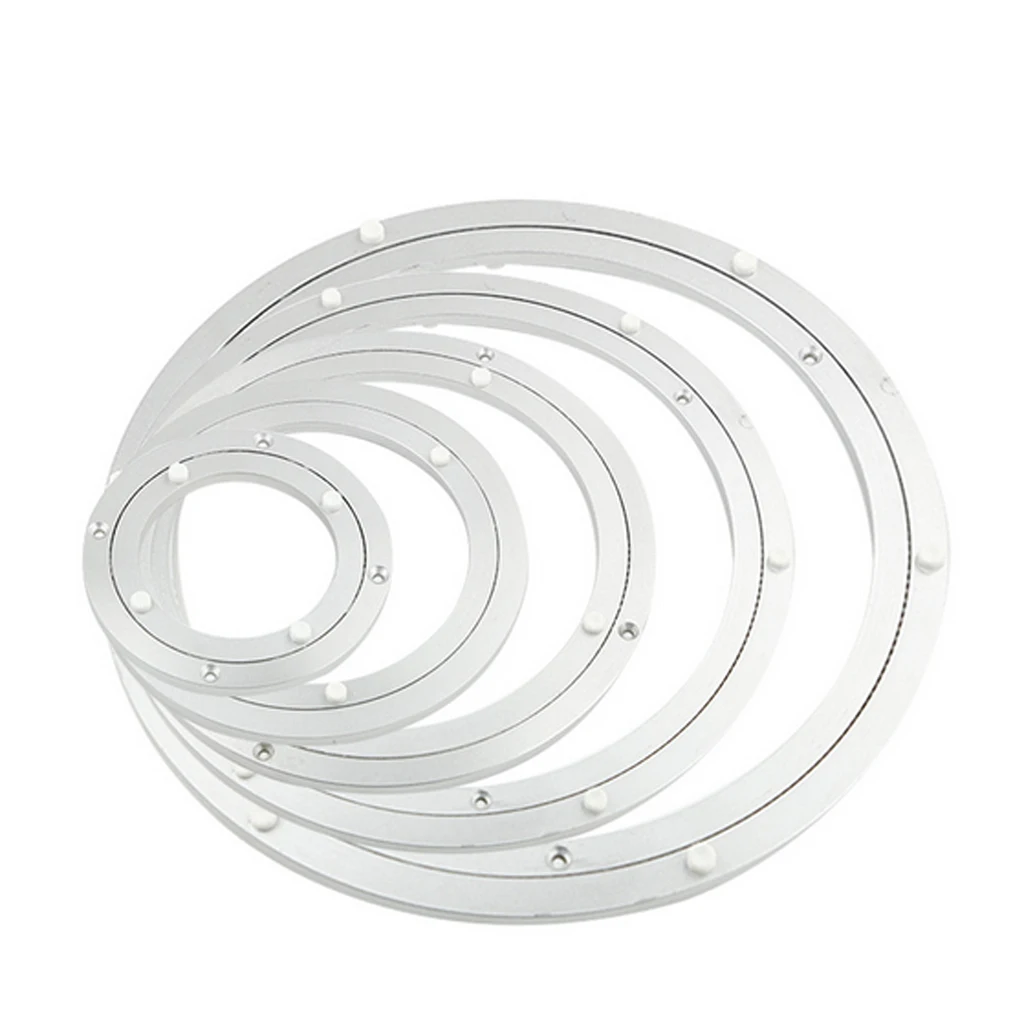 Подшипниковая поворотная пластина серебристо белый обеденный стол основание