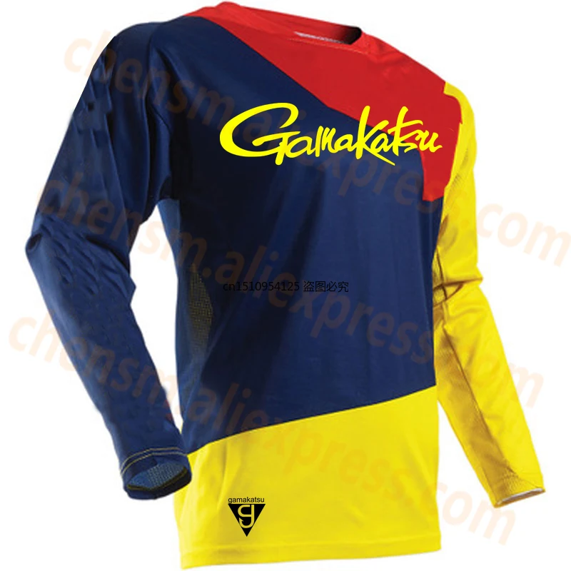 

Gamakatsu Clothing 2021 Long Sleeve Fishing Clothes Outdoor Sprots Sunscreen Breathable Ultrathin Summer Anti-UV Fishing Shirt