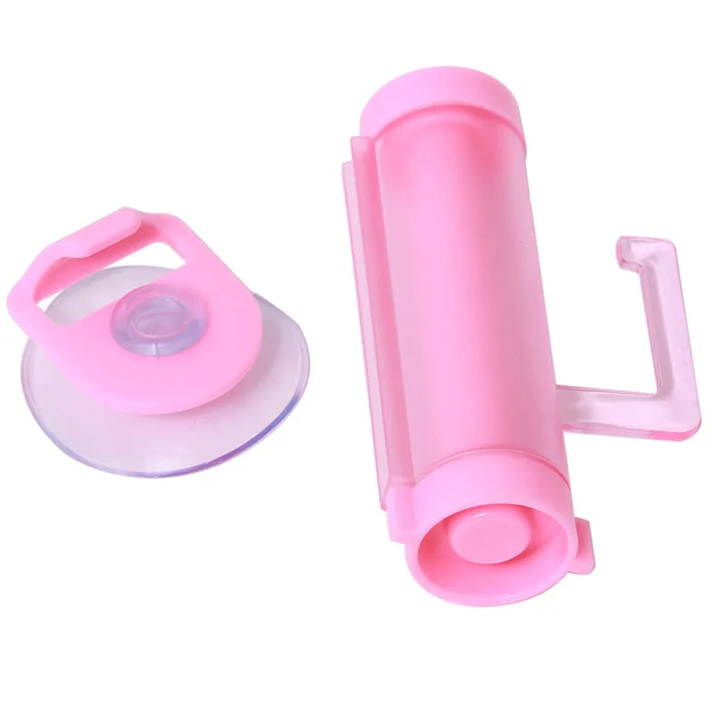 

Plastic Rolling Tube Squeezer Toothpaste Dispenser Sucker Holder Dental Cream Bathroom Manual Syringe Gun Dispenser Dropshipping