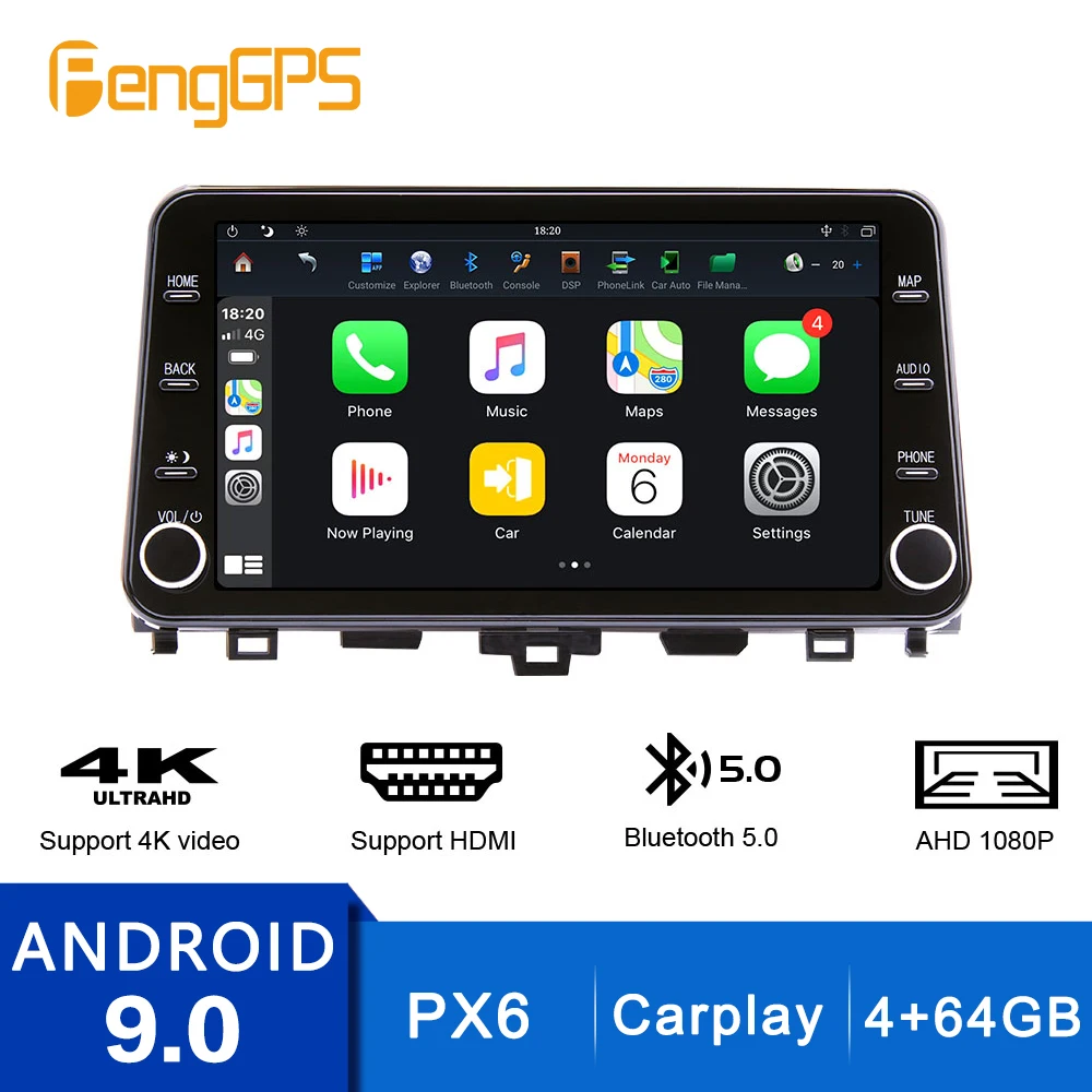 Автомобильный радиоприемник Android мультимедийный плеер для Honda Accord 10 2018-2020