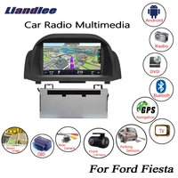 car android radio for ford fiesta 2008 2019 stereo cd dvd player gps navigation multimedia ips hd screen