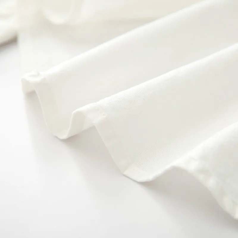 Новинка 2019 женские рубашки с длинным рукавом белого и синего цвета размера плюс