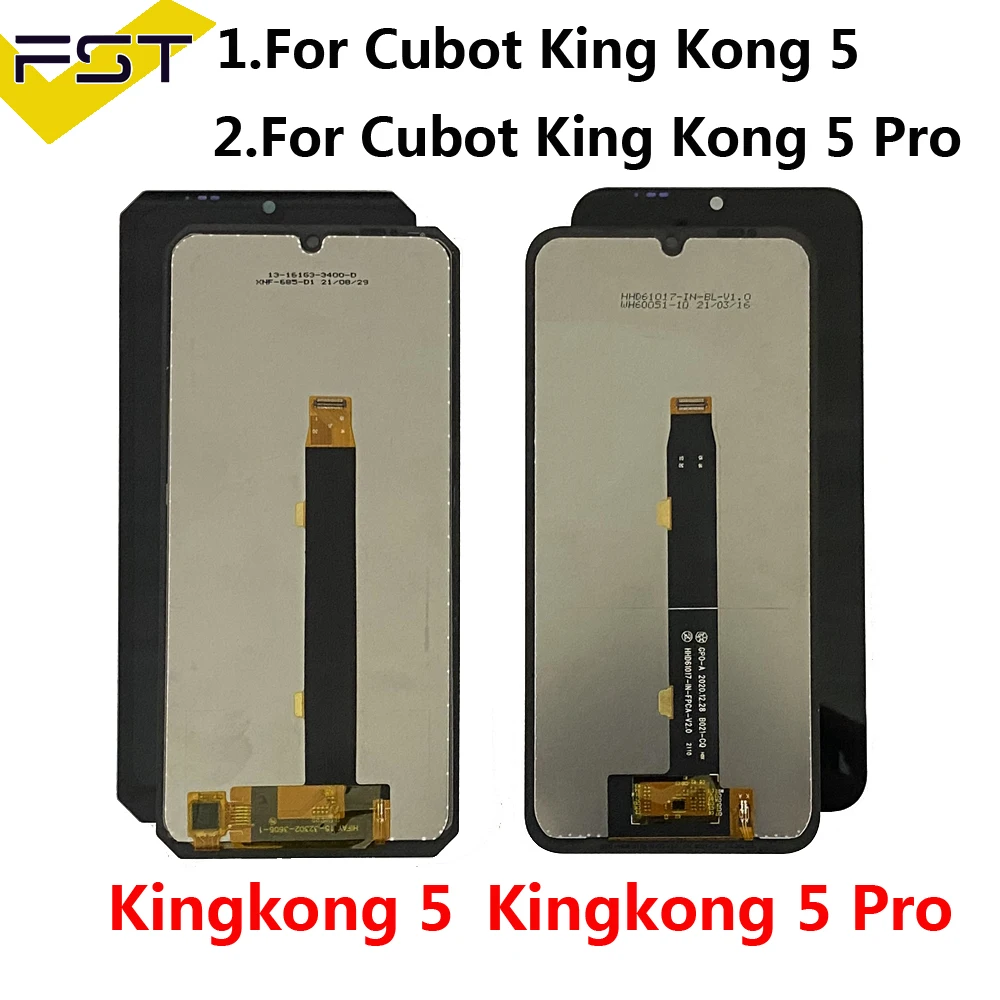 For Cubot KingKong 3 LCD Display with Touch Screen Digitizer Assembly For Cubot KingKong 5 Pro LCD King Kong Kingkong5 Display