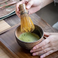30pcs Matcha Whisk Practical Japanese Ceremony Bamboo 80 Matcha Powder Whisk Green Tea Chasen Brush Tools SN3371