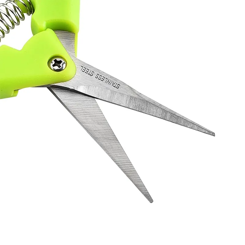 

Stainless Steel HElbow Spring Safety Lock Garden Pruning Scissors Outdoor