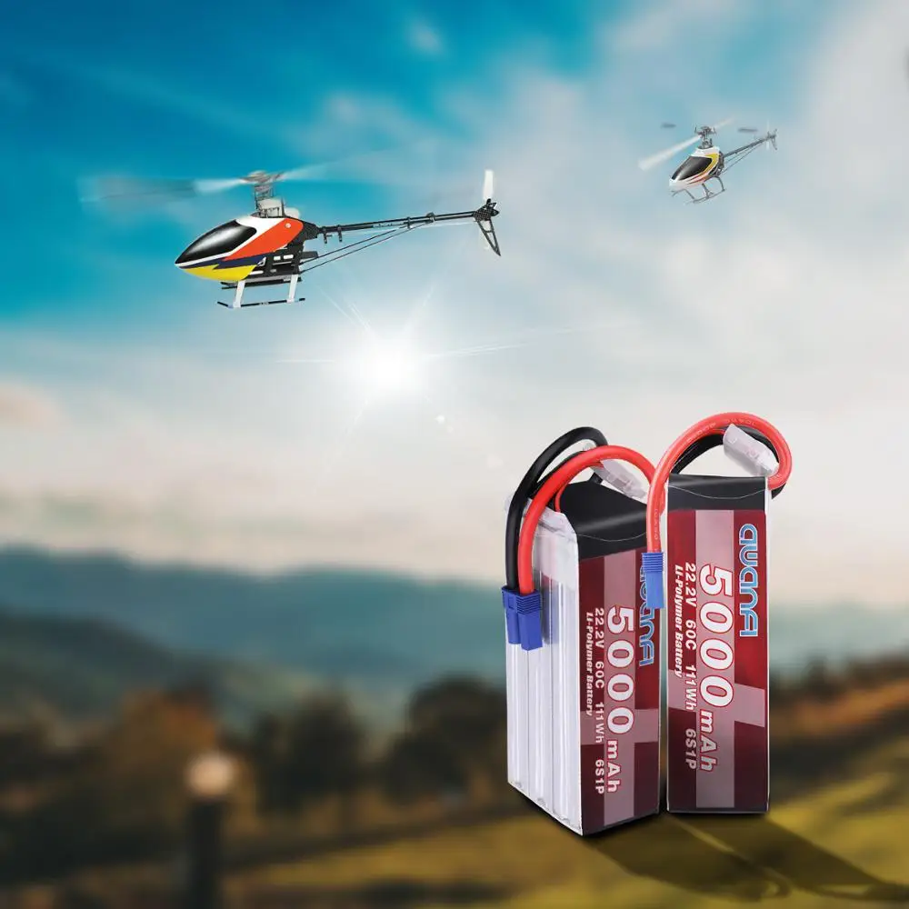 5000 мАч аккумулятор с ру 22 2 V 60C 6S Lipo разъемом EC5 для радиоуправляемого самолета