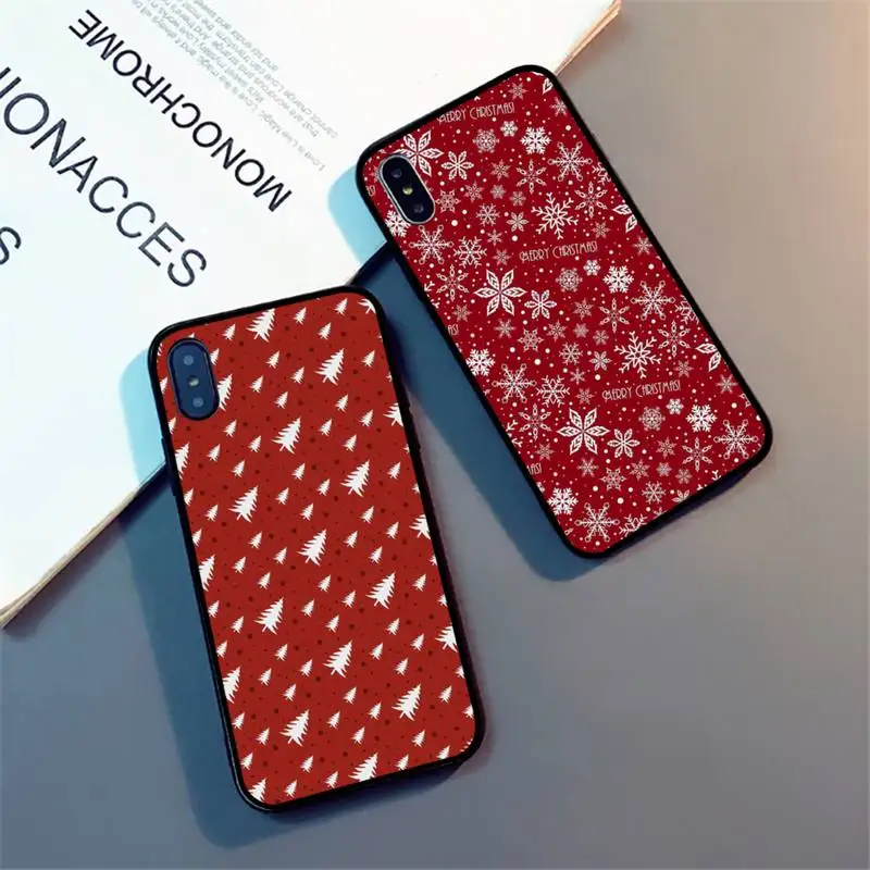 

Christmas Cartoons Phone Case for iPhone 13 11 12 7 8 Pro X XS Max XR Samsung A S 10 30 51 Plus pro mobile Case for samsung a51