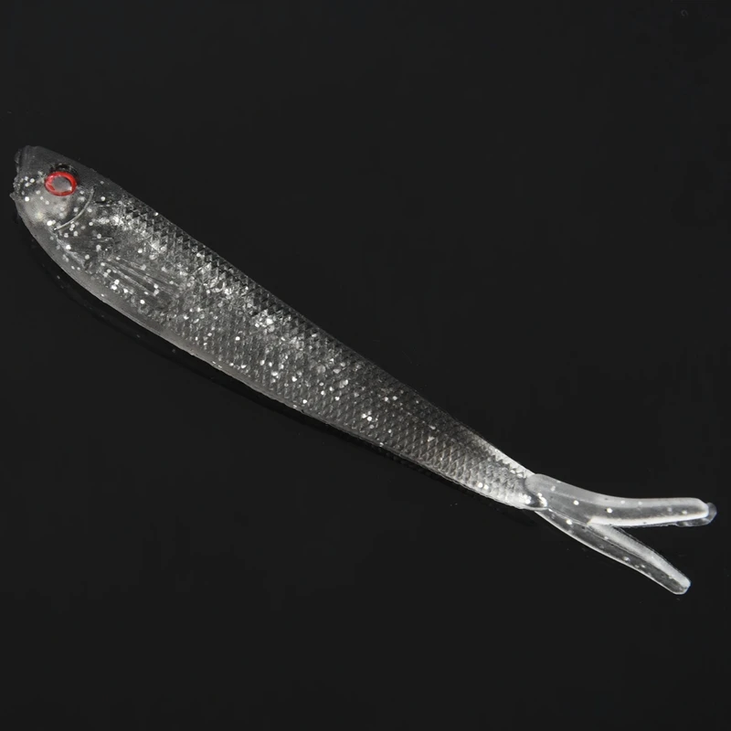 Мягкая силиконовая приманка для ловли рыбы червь рыболовная соленой воды