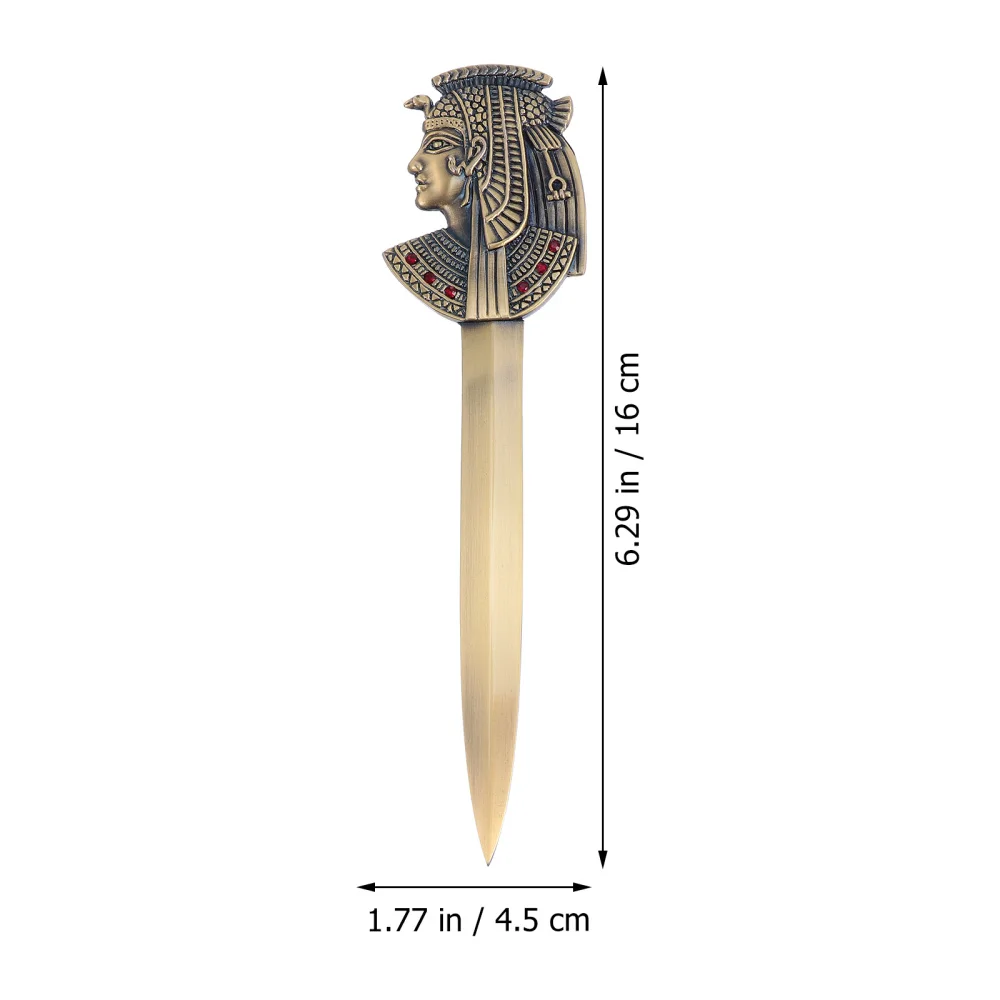 

1pc Letter Opener Zinc Alloy Cards Paper Cutting Tool Office School Supply