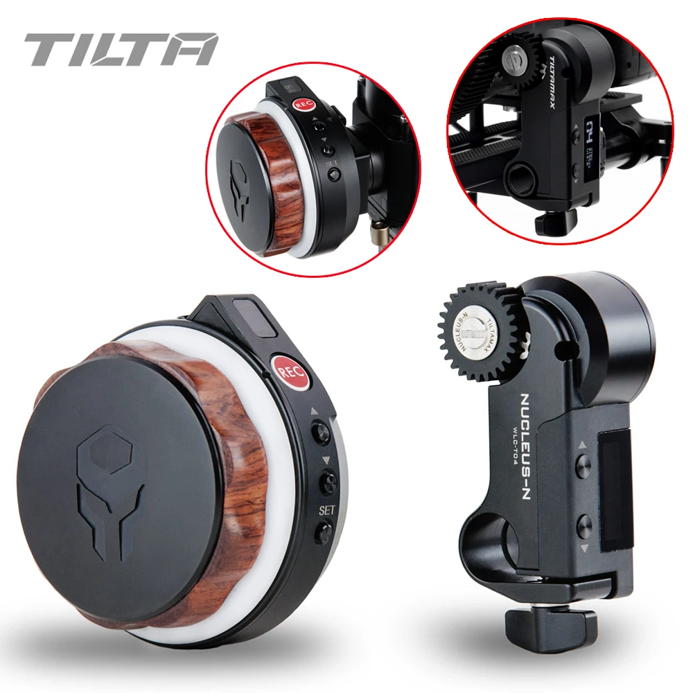 Беспроводная линза Tilta Nucleus Nano Follow Focus для DJI Roin S gimbal Crane 2 моторный контроллер