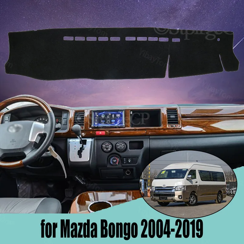 

Dash Cover Mat Dashmat Dashboard Cover Protective Sheet Carpet for Mazda Bongo 2004-2019 Styling