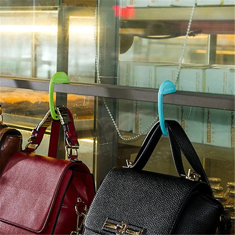 High Strength Kitchen Accessories Fashion Creative Gift Bag Hanger Portable Desktop Bag Hook Loadable 15 Kg Bag Hook