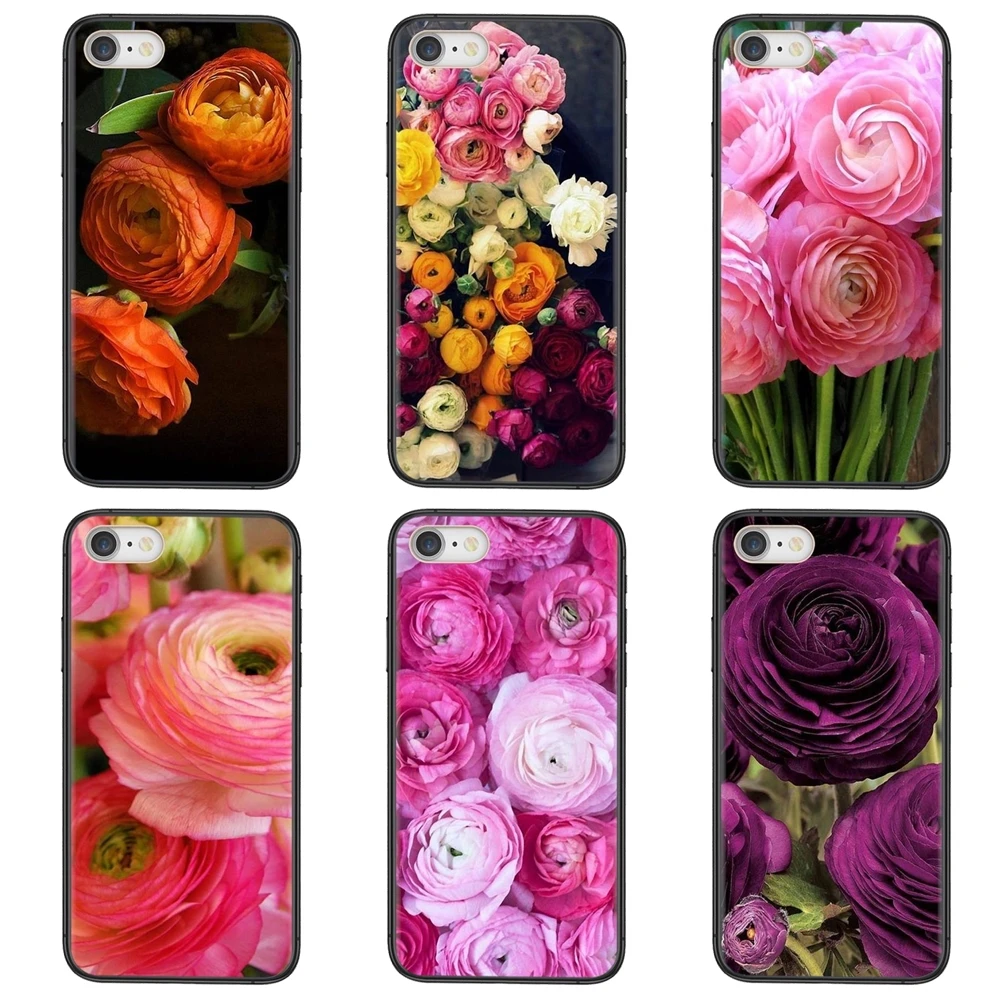 Яркий Персиковый Цветок Ranunculus Amazon аксессуары чехол для телефона iPhone 12 11 X XR XS Max Mini