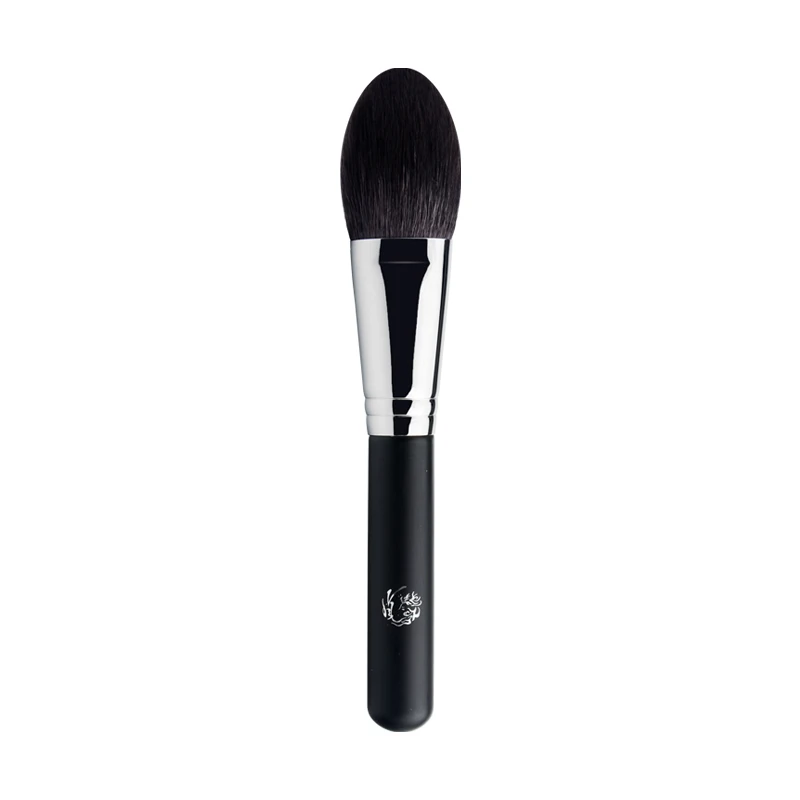 Профессиональная Кисть для макияжа ручной работы R07 плоская круглая кисть румян