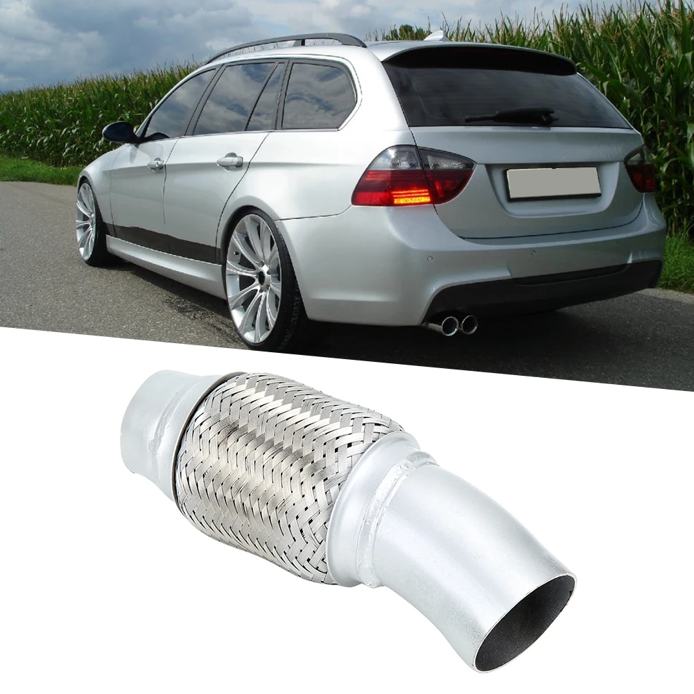 Гибкая выхлопная труба из нержавеющей стали подходит для BMW E81 E82 E87 E88 E90 E91 E93 |