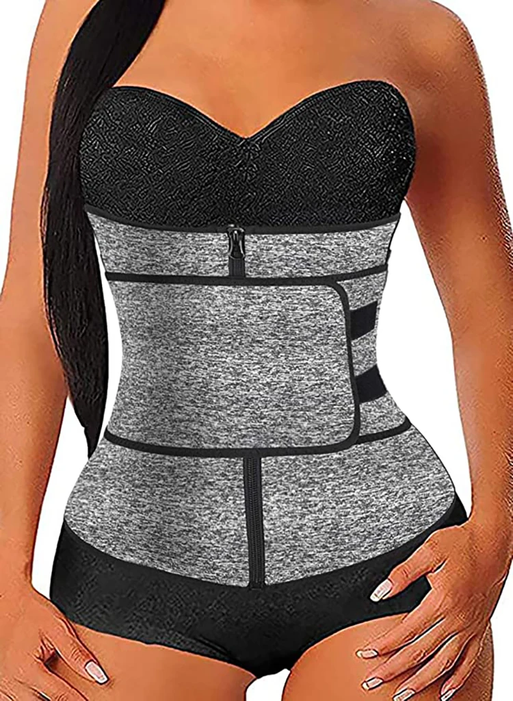 Корректирующий пояс для фитнеса моделирующий корсет живота и пота тренировок