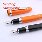 1 шт., перьевая ручка Jinhao 159, совершенно новое спиральное поворотное перо для каллиграфии канцелярские принадлежности для студентов офисные принадлежности