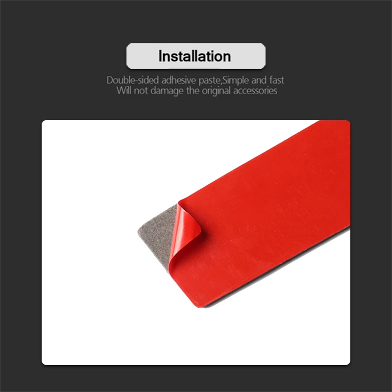 

Car styling Carbon Fiber Sticker for Honda Civic 10th 2016-2019 Car Headlight Switch Panel Frame Cover Trim Cover Sticker