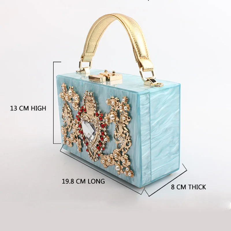 Стразы маленькая коробка клатч роскошные свадебные вечерние сумочки женские