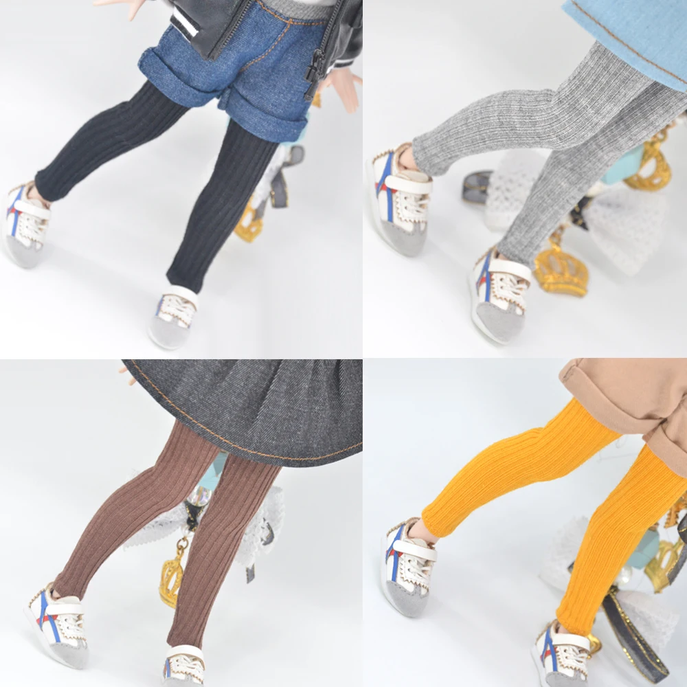 

Подходит для одежды Blyth Azone OB23 OB24 игрушки Аксессуары для кукол модные леггинсы карамельного цвета