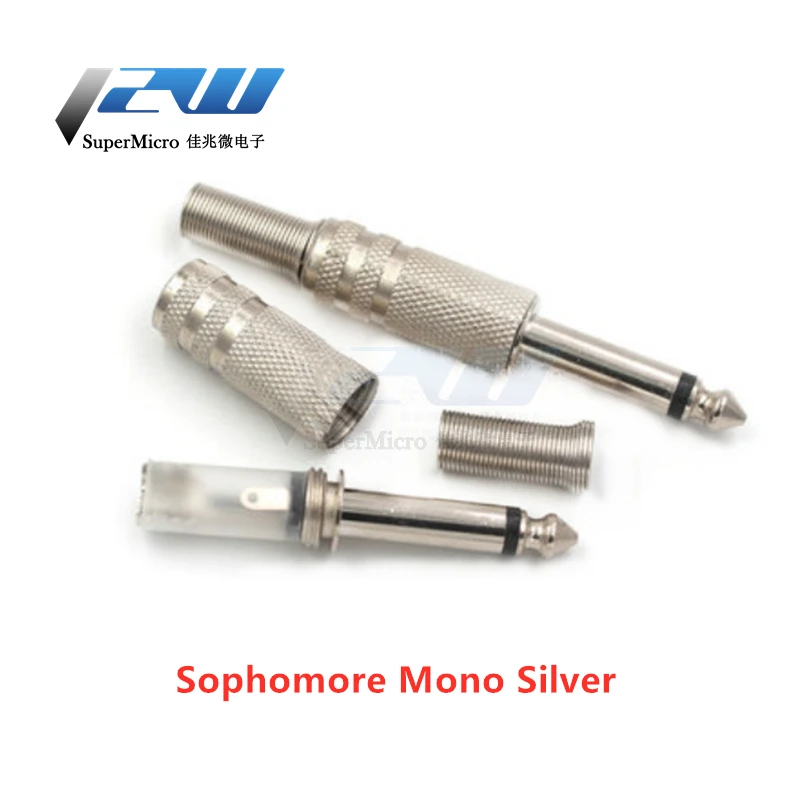 6 35 мм Большой трехъядерный/двухъядерный микрофон 5 аудио разъем вилка