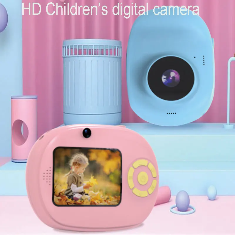 Детская цифровая камера 2 дюймов HD экран заряжаемые фото игрушки для детей