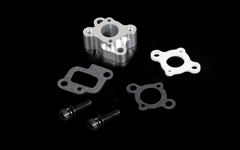 CNC metal intake pipe is suitable for engines with a displacement of 30.5CC and below | Parts &amp Accs