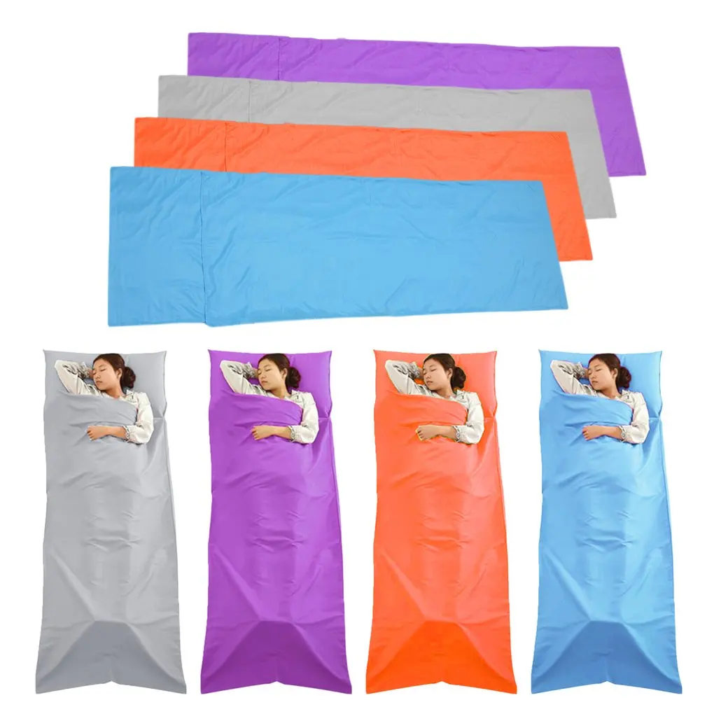 Sleeping Bag Liner Travel Sleep Sack Sheet Hiking Camping Tent Mat Pad for of Hotel XWG | Спорт и развлечения