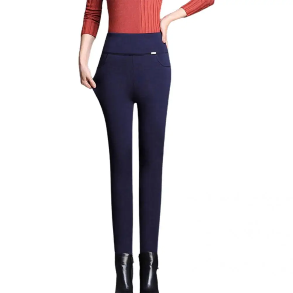 

Wear Resistant High Elastic High Waist Stretchy Pencil Pants for Daily Wear