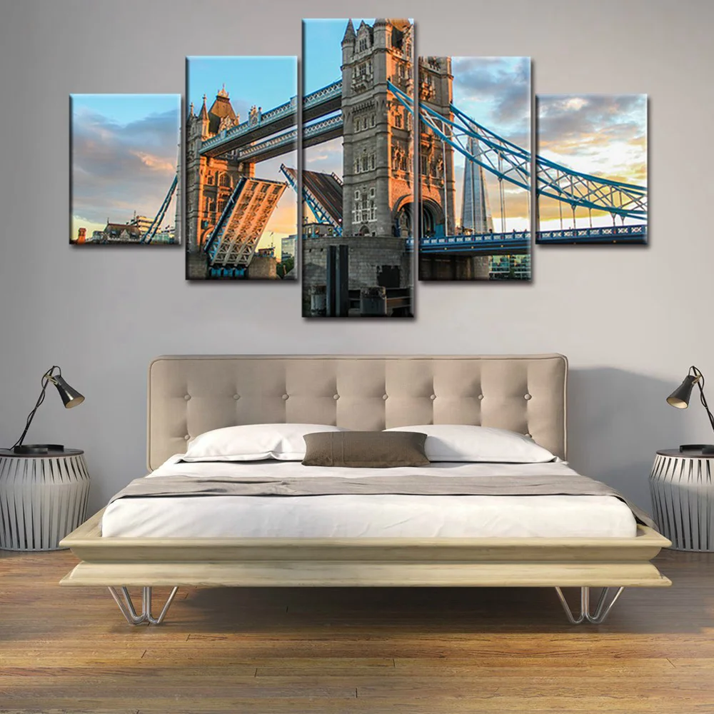 Настенная художественная галерея Кейптаун Гора с Луной Южная Африка холст