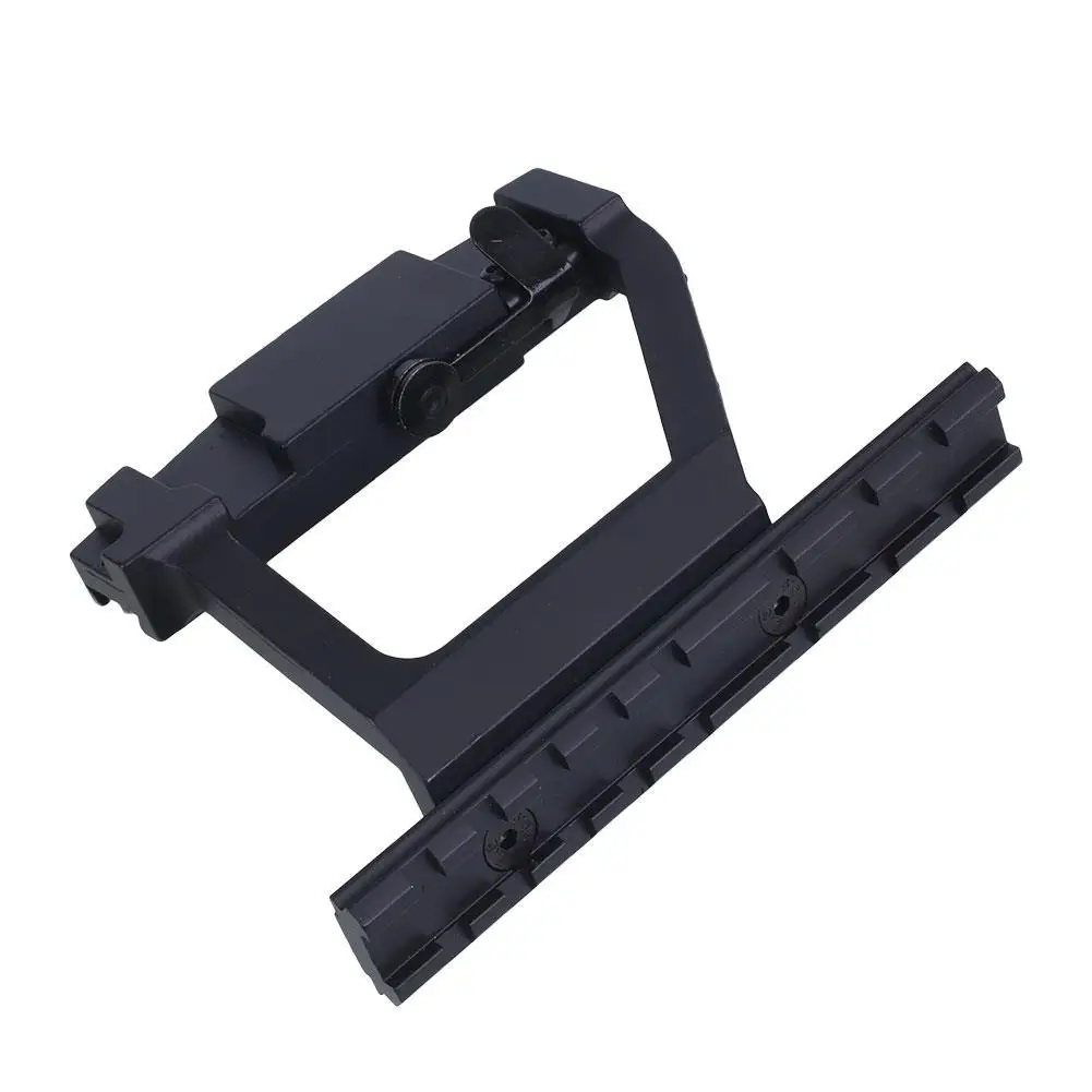 

Install the rail quick release clip 20mm Side Rail Scope Mount Detach