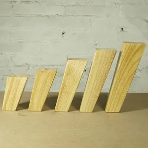 Мебельные ножки Patas Para Mueble, тумбочки для телевизора, 4 шт.лот, диван из цельного дерева, журнальный столик, резиновые ножки, Pied De Meuble