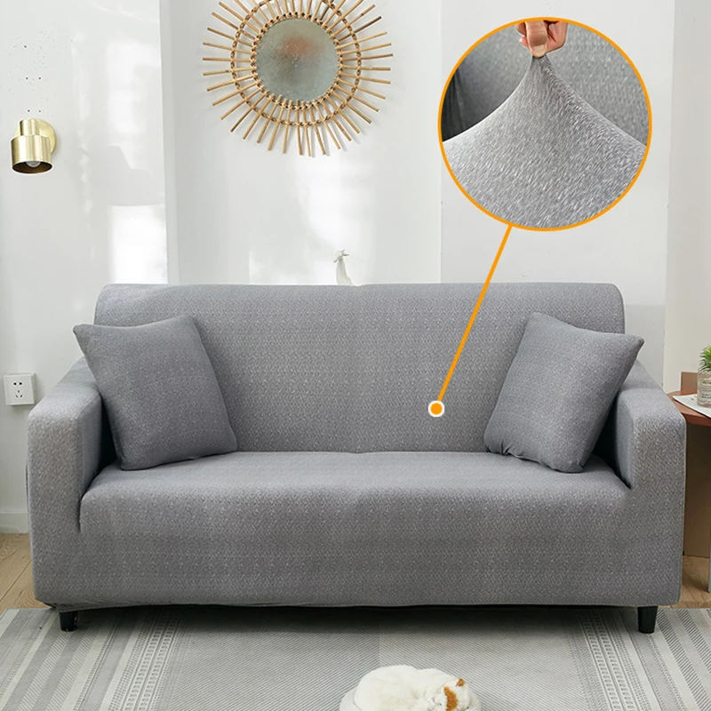 

Modern Simple Style Sofa Cover for Living Room Elastic Sectional Settee Covers Printed Fresh Printed Couch Case 1/2/3/4 Seater