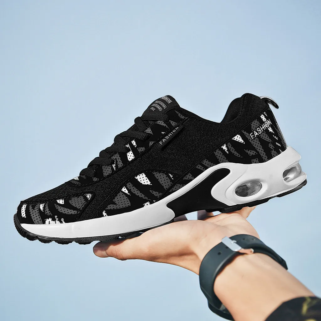 

Air cushion Men casual Shoes soft bottom shock absorption Zapatos mesh Calzado de hombre camouflage Male Sneakers outdoor sports