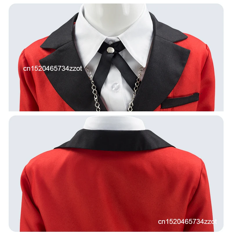 Kakegurui для детей по мотивам мультфильмов Jabami Yumeko Косплэй костюм японская школьная