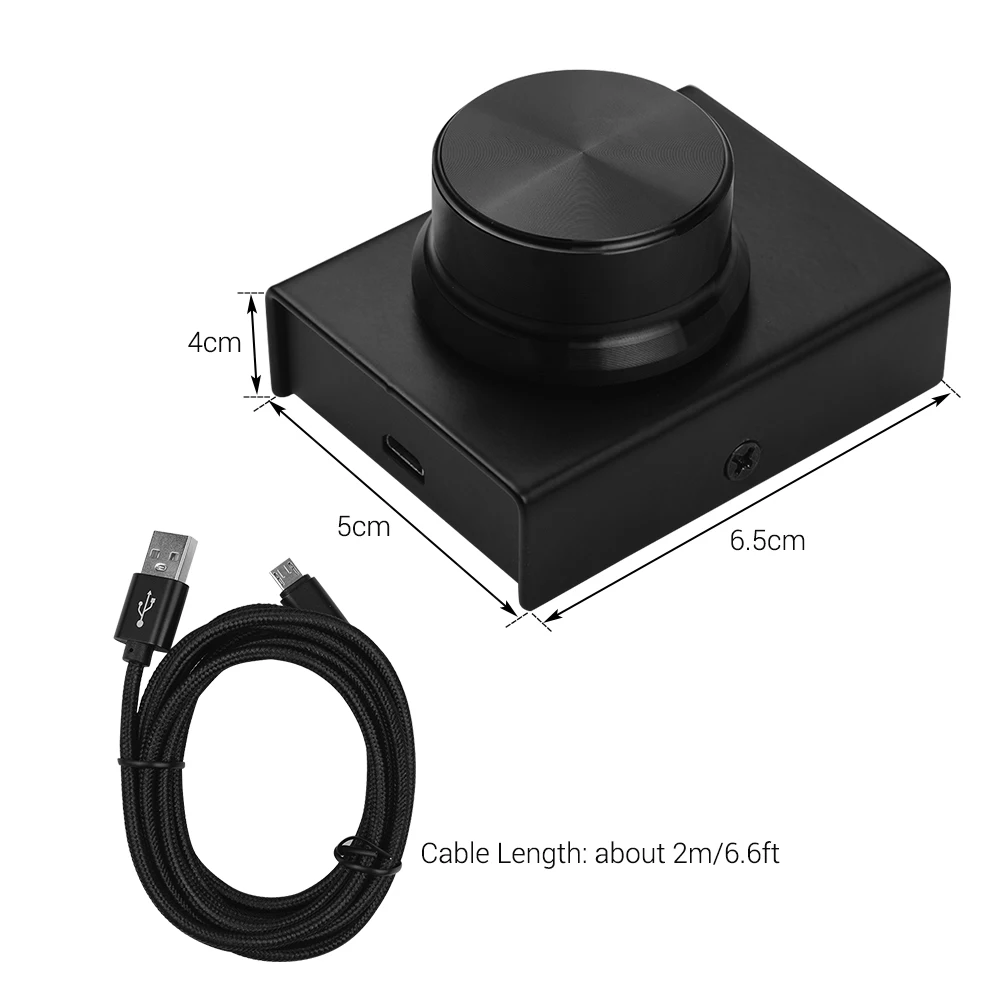 USB-регулятор громкости для компьютера устройство регулировки звука с USB-кабелем