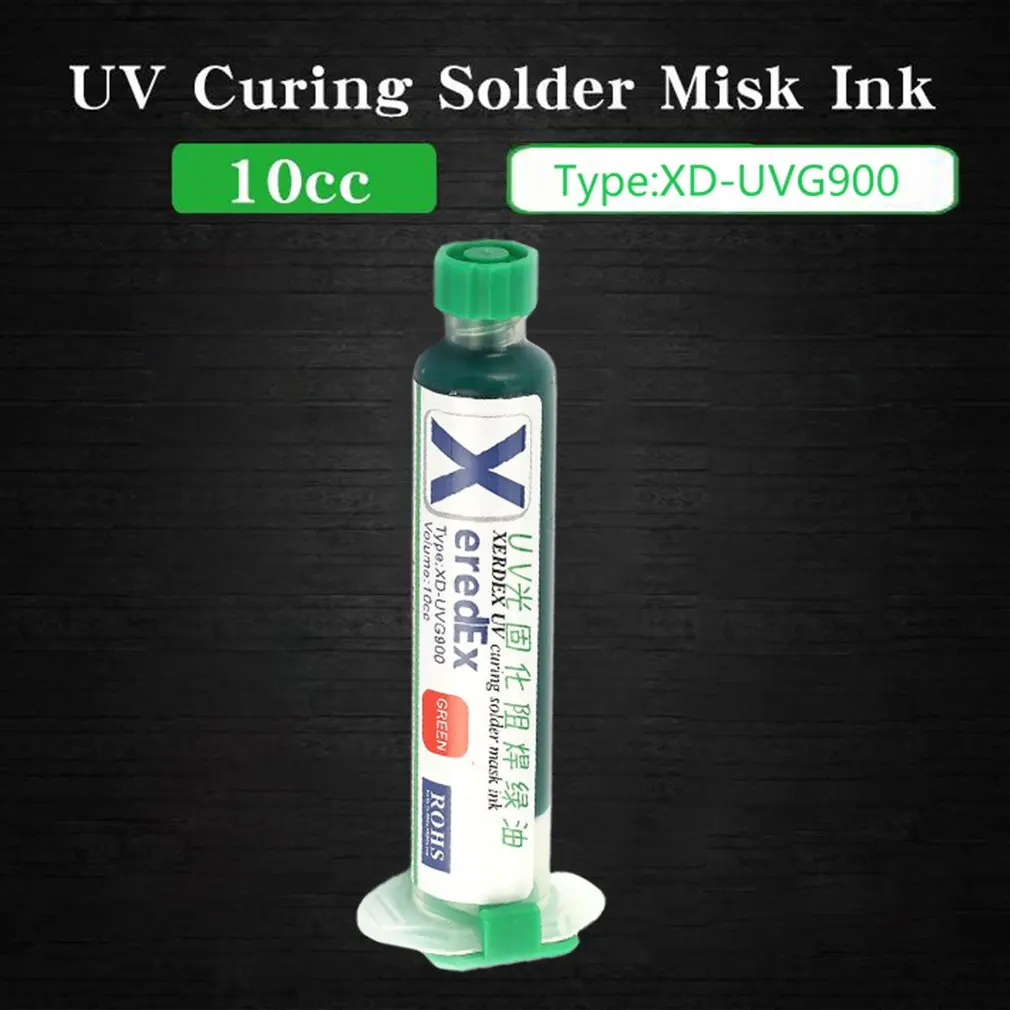

10ml Solder Mask 6 Color UV Curing Solder Mask Ink for PCB BGA Circuit Board Insulating Protect Soldering Paste Flux Oil