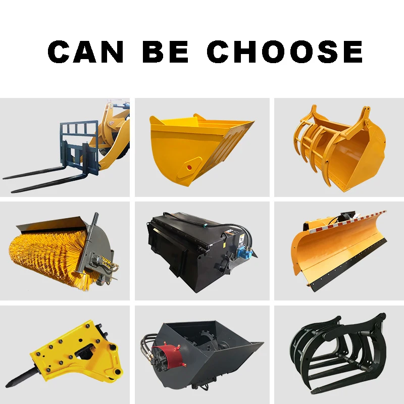 Фронтальный мини-погрузчик