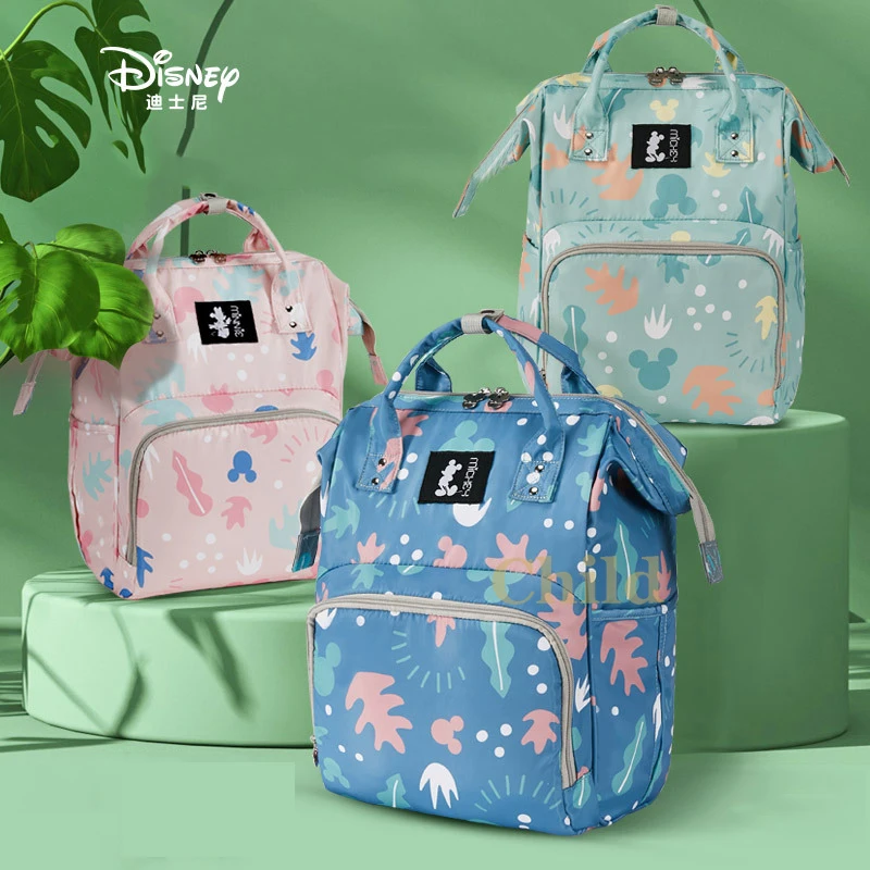 

Водонепроницаемая вместительная сумка Disney для мам, рюкзак для беременных, изоляционная сумка для бутылок с молоком, многофункциональный ра...