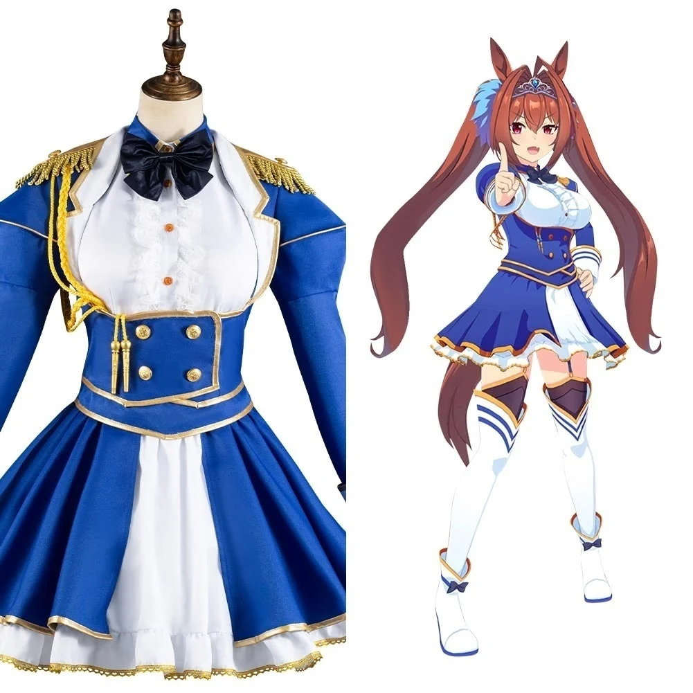 

Umamusume красивый Дерби Косплей Daiwa Scarlet платье Косплей Костюм Хэллоуин Карнавальный костюм полный костюм