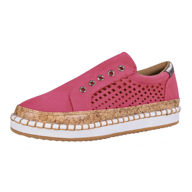 pink C Vertvie/женские кроссовки; женская повседневная обувь; женские лоферы; женская обувь на плоской подошве; tenis feminino Zapatos De Mujer; коллекция года; женская обувь на плоской подошве - Цвет: pink C