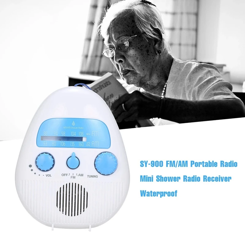 SY 900 FM/AM портативный Радиоприемник Mini Shower водонепроницаемый|Радиоприёмники| |