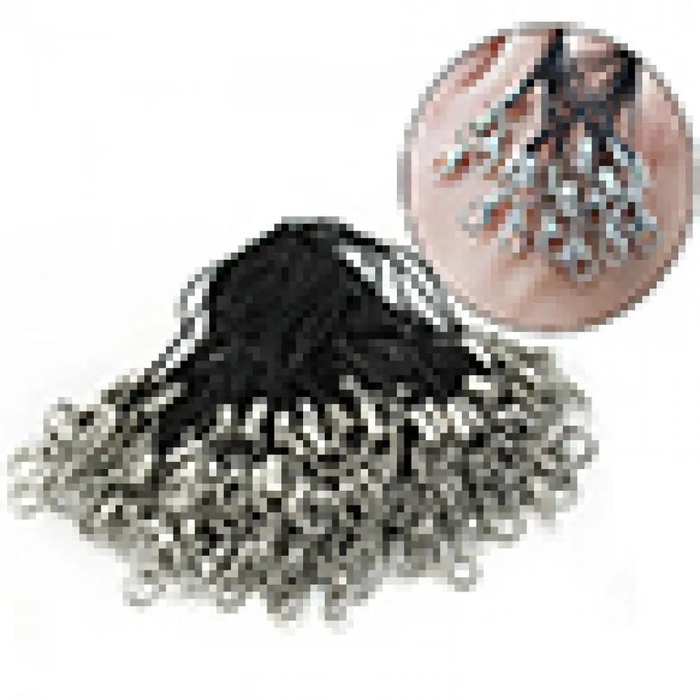 

100 Pcs Black Mobile Cell Phone Lanyards Cords Straps Lariat with Lobster Clasps